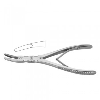 Beyer Bone Rongeur Compound Action Stainless Steel, 18 cm - 7"